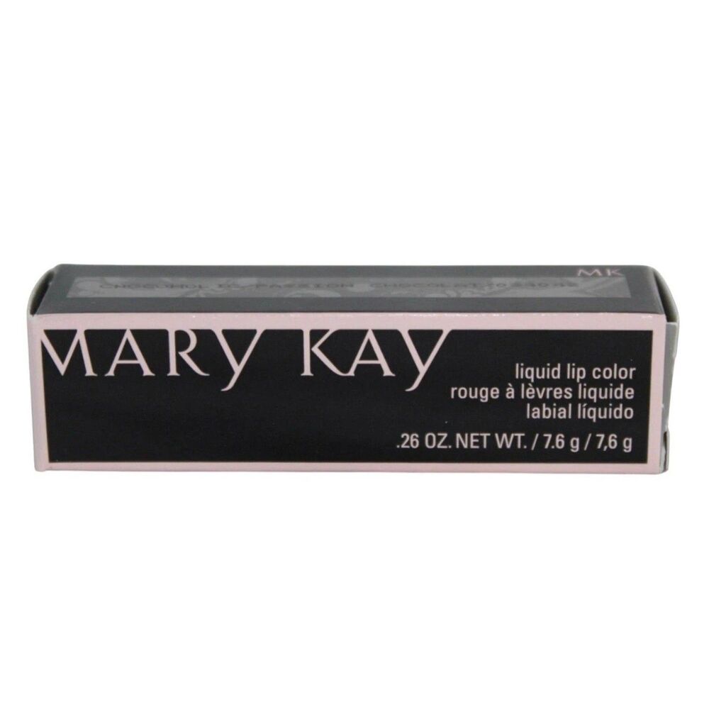Mary Kay Liquid Lip Color Chocoholic Passion Chocolat 034042 New in Box 0.26oz